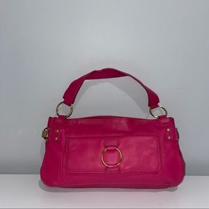 Paradox Pink Genuine Leather Satchel Shoulder Bag